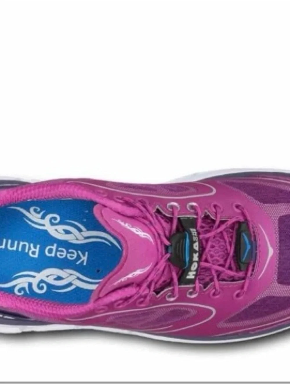 Hoka Women’s Magenta/Purple Athletic Running Shoe